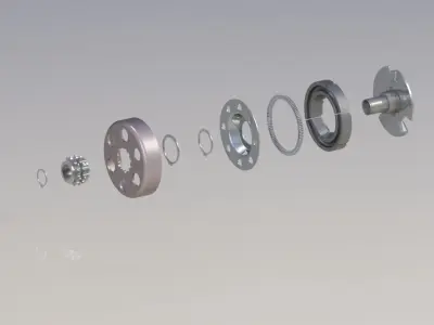 Centrifugal Clutch 3D model