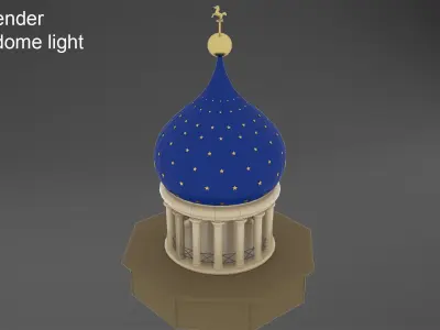 Colt armory dome- 3d model 3D model