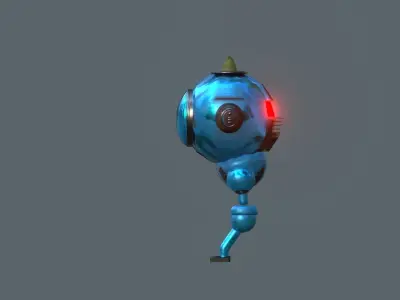 Simple robot 3D model purchase