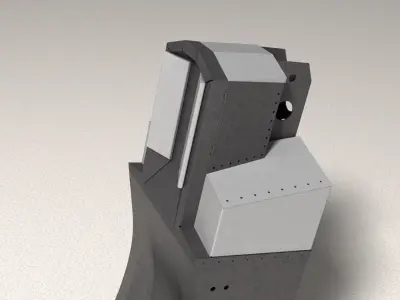 F16 Seat Actual Dimensions 3D print model