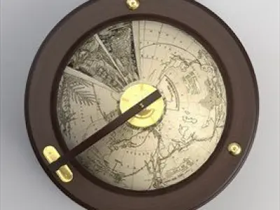 Antique Globe 3D model