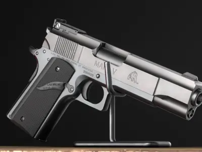 Gun Stands - Game Asset - PBR - Free Free low-poly 3D model