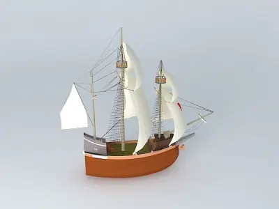 SPANISH STYLE GALLEON 3D model