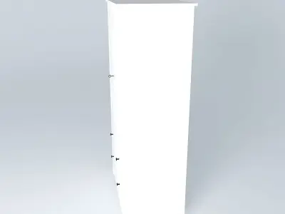 HEMNES wardrobe  Free 3D model