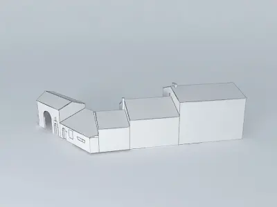 MUSEE house Free 3D model