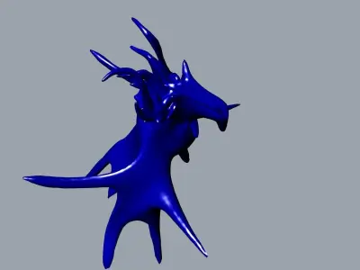 beast bird stl file verified 3D print model