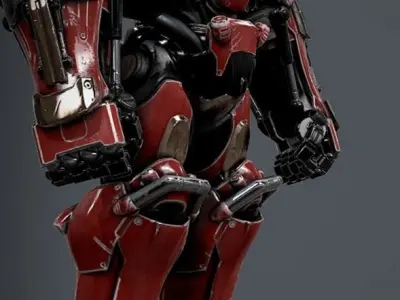 Sci Fi Power Suit - Starter Pack 3D model