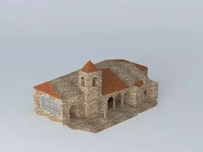 Church Caceres Free 3D model