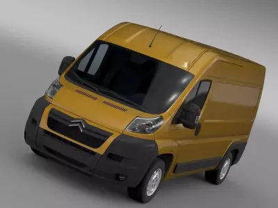 Citroen Jumper 250 L2H2 2006 - 2014 ALL 3D model