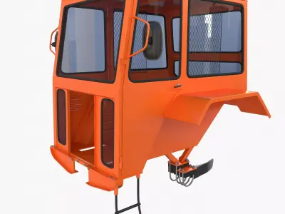 Tractor Cabin 3D model