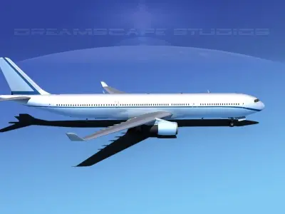 Airbus A330-300 Corporate 2 3D model