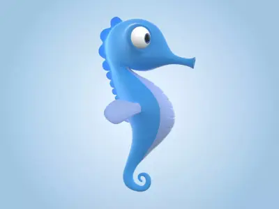 Seahorse 3D model