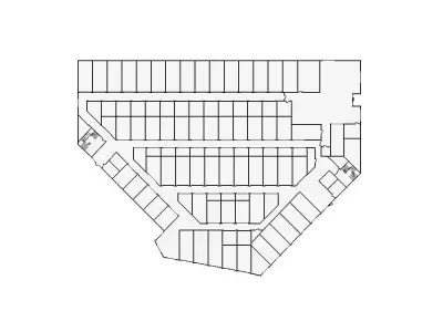 Commercial Interior Sketch - 24001-28000 SF - Xactimate 3D model