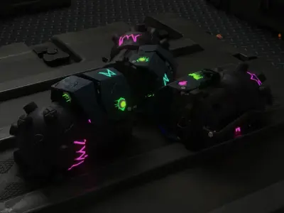 Arcane Jinx s Grenade Free low-poly 3D model