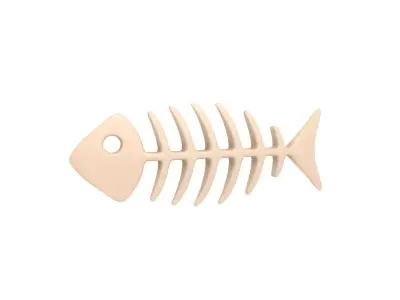 Fish Bone 3D model