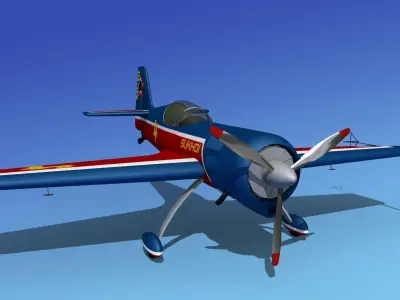 Sukhoi SU-26 Aerobat V06 3D model