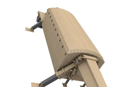 AN TPY-2 radar 3D model