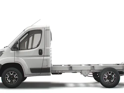 Opel Movano Chassis Truck Single Cab 3450WB 2022 3D model