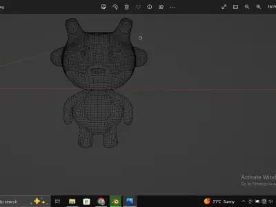 3d teddy bear model 3D model