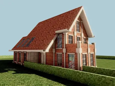 DreamHome Architectural Assets Free low-poly 3D model