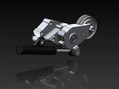ALH-AHF TDI Belt Tensioner 3D model