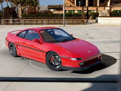 Toyota MR2 SW20 Rev 2 1993 Free 3D model