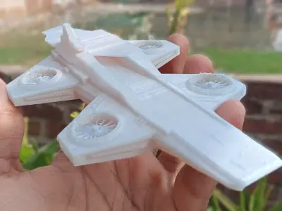 Avengers Helicarrier 3D print model