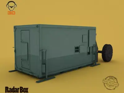Radar Box 3D model