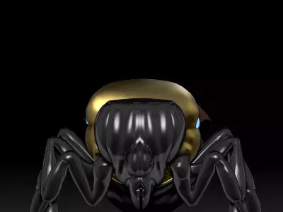 queen bee 3D model