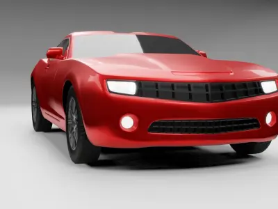 Car model chevrolet camaro Free 3D model