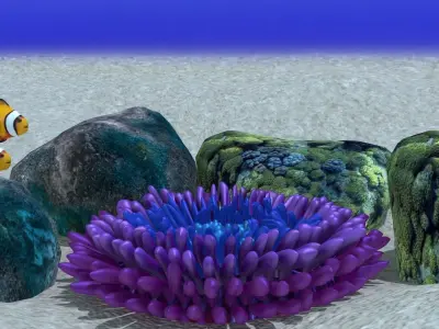 Under the sea animation Free 3D model