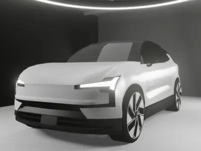 volvo EX30  Low-poly 3D model