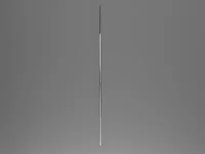 Shuriken ninja star 3 model Low-poly 3D model