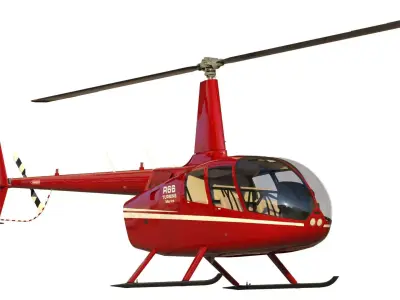 Robinson R66 3D model
