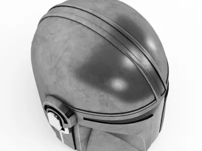 Helmet Mandalorian 3D model