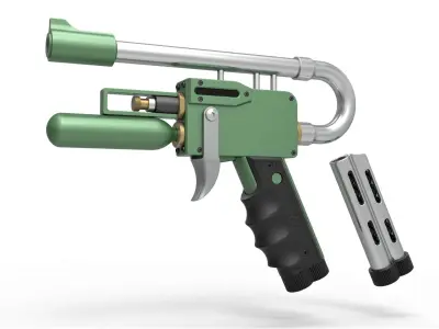Gas Gun from the movie Green Hornet 2011 3D model