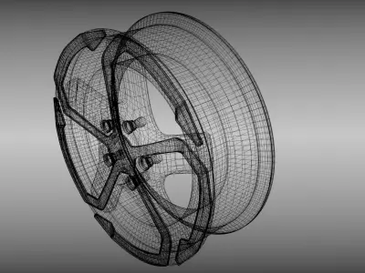 R1 rim 3D model