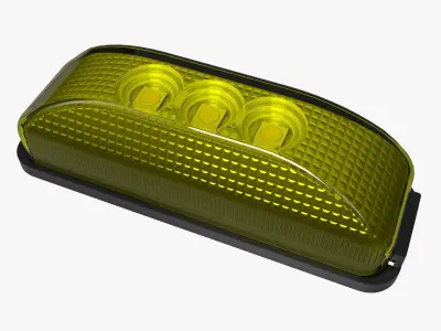LED Trailer Marker 3D model