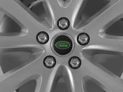 RangeRover Vogue SDV8 wheel 3D model