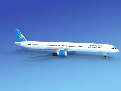 Boeing 757-300 Air Finland 3D model