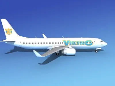 Boeing 737-800ER Viking 3D model