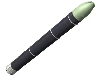 RS-28 Sarmat ICBM 3D model