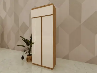 wardrobe furniture design Free 3D model