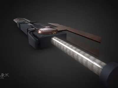 Leviathan Blade Low-poly 3D model