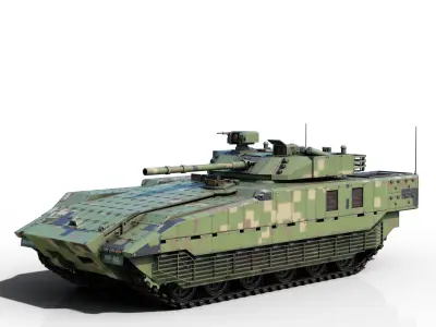 4 coatings of NORINCO GROUP VN20 Heavy Infantry fighting vehicle Low-poly 3D model