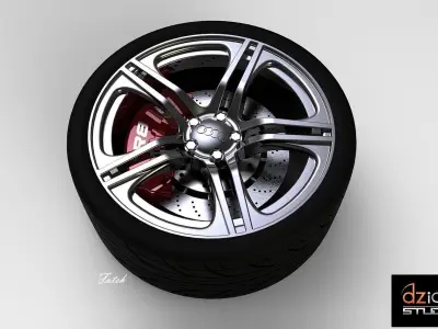 Tire disc brake Lagent Free 3D model