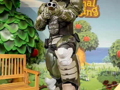Doom Guy Boots 3D print model for cosplay 3D print model