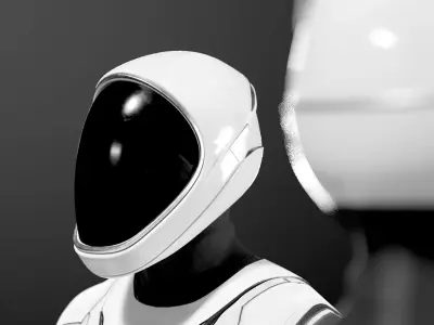 SPACESUIT SpaceX Dragon Starman Free 3D model
