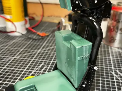 Ejection seat GRU-7a F14 seat Skymaster 3D print model