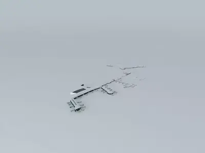 Philadelphia International Airport [Once More Improved Free 3D model